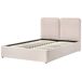 Beliani Cama matrimonial Tela Arbois 168x216 Beliani Cama matrimonial Tela Arbois 168x216 Beige