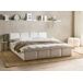 Beliani Cama matrimonial Tela Orville 188x230 Beliani Cama matrimonial Tela Orville 188x230 Crema