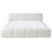 Beliani Cama matrimonial Tela Orville 188x230 Beliani Cama matrimonial Tela Orville 188x230 Crema