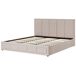 Beliani Cama matrimonial Tela Quiberon 188x215 Beliani Cama matrimonial Tela Quiberon 188x215 Gris