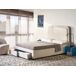 Beliani Cama matrimonial Bouclé Sardent 148x213 Beliani Cama matrimonial Bouclé Sardent 148x213 Crema