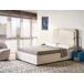 Beliani Cama matrimonial Bouclé Sardent 148x213 Beliani Cama matrimonial Bouclé Sardent 148x213 Crema