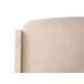 Beliani Cama matrimonial Tela Bernay 210x219 Beliani Cama matrimonial Tela Bernay 210x219 Gris