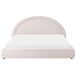 Beliani Cama matrimonial Tela MOUZON 196x219 Beliani Cama matrimonial Tela MOUZON 196x219 Beige