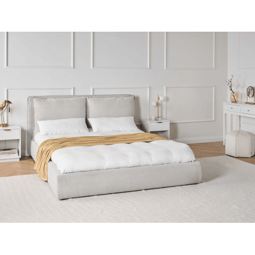 Beliani Cama de água Tecido BAJONNA Beliani Cama de água Tecido BAJONNA