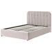 Beliani Cama matrimonial Chenilla Challans 148x215 Beliani Cama matrimonial Chenilla Challans 148x215 Gris Oscuro