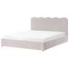 Beliani Cama matrimonial Chenilla Nanterre 187x215 Beliani Cama matrimonial Chenilla Nanterre 187x215 Gris Oscuro