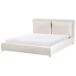 Beliani Cama matrimonial Tela Bajonna 180x235 Beliani Cama matrimonial Tela Bajonna 180x235 Beige