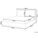 Beliani Cama matrimonial Tela Bajonna 180x235 Beliani Cama matrimonial Tela Bajonna 180x235 Beige