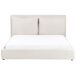 Beliani Cama matrimonial Tela Bajonna 180x235 Beliani Cama matrimonial Tela Bajonna 180x235 Beige
