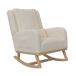 Sillón reclinable, mecedora con cojín lumbar Sillón reclinable, mecedora con cojín lumbar Beige