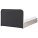 Beliani Cama matrimonial Chenilla Challans 168x215 Beliani Cama matrimonial Chenilla Challans 168x215 Gris Oscuro