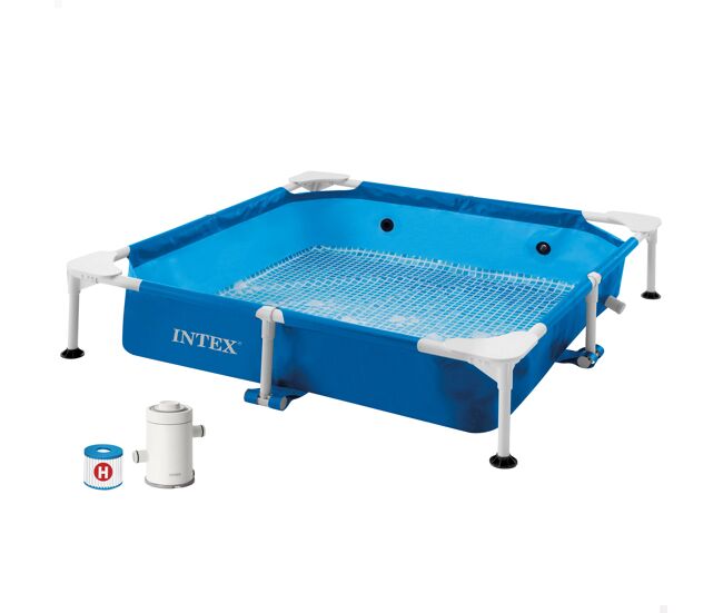 Piscina desmontable intex para perros 152x152x30 cm