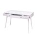 Escritorio con cajones y compartimento de MDF Escritorio con cajones y compartimento de MDF Blanco