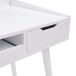 Escritorio con cajones y compartimento de MDF Escritorio con cajones y compartimento de MDF Blanco