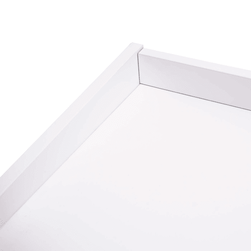 Escrivaninha com gavetas e compartimento de armazenamento MDF 120x55cm branca 04_0001405