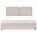 Beliani Cama matrimonial Tela Arbois 188x216 Beliani Cama matrimonial Tela Arbois 188x216 Beige