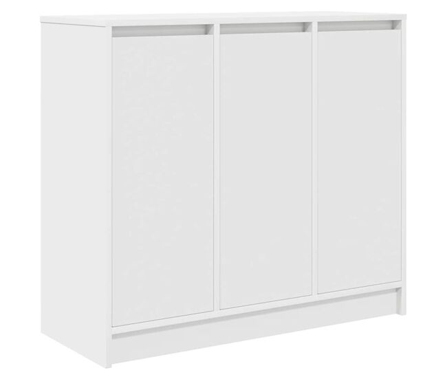 Aparador ludia 3 puertas blanco 76x85x34 cm