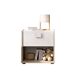 Conjunto de dormitorio Lago Pack cama + mesita + armario vestid 195x96 Conjunto de dormitorio Lago Pack cama + mesita + armario vestid 195x96 Natural