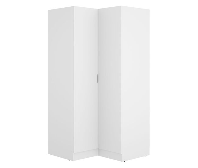 Armario esquinero essen 2 puertas blanco 184,2x92,5x90,5 cm