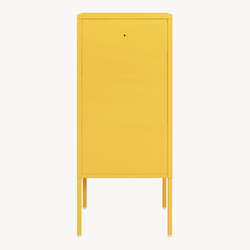 Mesa de cabeceira Hausjärvi 82x35x35 cm pega esquerda Amarelo en.casa Mesa de cabeceira Hausjärvi 82x35x35 cm pega esquerda Amarelo en.casa