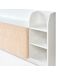 Beliani Cama matrimonial MDF Bizou 188x227 Beliani Cama matrimonial MDF Bizou 188x227 Blanco