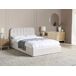 Beliani Cama matrimonial Tela Challans 148x215 Beliani Cama matrimonial Tela Challans 148x215 Crema