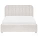 Beliani Cama matrimonial Tela Challans 148x215 Beliani Cama matrimonial Tela Challans 148x215 Crema