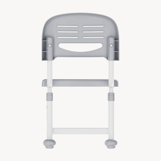 Cadeira de criança Sauda regulável em altura 75x36x46 cm cinzento clarobranco en.casa