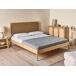Beliani Cama matrimonial Madera de pino Brunemont 167x208 Beliani Cama matrimonial Madera de pino Brunemont 167x208 Marrón Claro