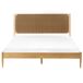 Beliani Cama matrimonial Madera de pino Brunemont 167x208 Beliani Cama matrimonial Madera de pino Brunemont 167x208 Marrón Claro
