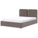 Beliani Cama matrimonial Chenilla Arbois 168x216 Beliani Cama matrimonial Chenilla Arbois 168x216 Gris
