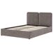 Beliani Cama matrimonial Chenilla Arbois 168x216 Beliani Cama matrimonial Chenilla Arbois 168x216 Gris