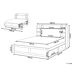 Beliani Cama matrimonial MDF Bizou 168x227 Beliani Cama matrimonial MDF Bizou 168x227 Blanco