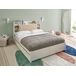 Beliani Cama matrimonial MDF Bizou 168x227 Beliani Cama matrimonial MDF Bizou 168x227 Blanco