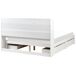 Beliani Cama matrimonial MDF Bizou 168x227 Beliani Cama matrimonial MDF Bizou 168x227 Blanco