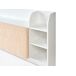Beliani Cama matrimonial MDF Bizou 168x227 Beliani Cama matrimonial MDF Bizou 168x227 Blanco