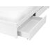 Beliani Cama matrimonial Madera contrachapada Brux 186x206 Beliani Cama matrimonial Madera contrachapada Brux 186x206 Blanco
