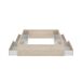 Aro de cama Lago con cajones 148x194 Aro de cama Lago con cajones 148x194 Natural