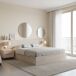 Aro de cama Lago con cajones 148x194 Aro de cama Lago con cajones 148x194 Natural