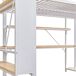 Cama alta para niños 227x95 Cama alta para niños 227x95 Blanco