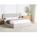 Beliani Cama matrimonial Tela Challans 188x215 Beliani Cama matrimonial Tela Challans 188x215 Crema