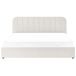 Beliani Cama matrimonial Tela Challans 188x215 Beliani Cama matrimonial Tela Challans 188x215 Crema