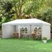 Carpa Plegable Tela Oxford, Acero Outsunny 585x295 Carpa Plegable Tela Oxford, Acero Outsunny 585x295 Azul