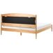 Beliani Cama matrimonial Madera de pino Clairac 187x208 Beliani Cama matrimonial Madera de pino Clairac 187x208 Marrón Claro