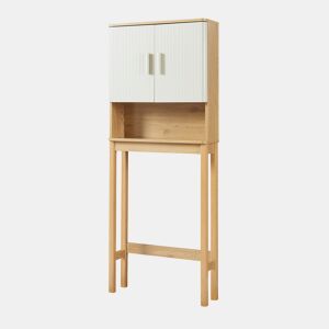 Móvel de casa de banho Ferrersp 2 portas 160x63x20 cm aspeto carvalhocores areia en.casa