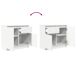 Aparador Rumba puertas + cajón Aparador Rumba puertas + cajón Blanco