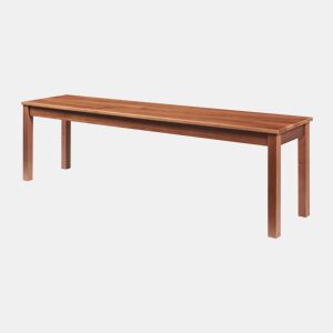 Banco de sala de jantar Trerunulu pinho 140x35x45 cm Nogueira en.casa