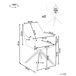 Beliani Conjunto de 2 sillas de comedor Sansarc Beliani Conjunto de 2 sillas de comedor Sansarc Verde Oscuro