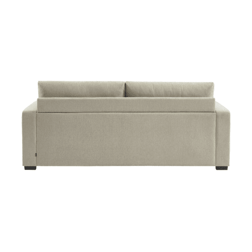 Sofá-cama conversível de 3 lugares, Easy, Beige, 211x90x86 cm